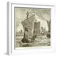 The "Keels" of the Northmen-null-Framed Giclee Print