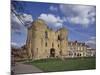 The Keep and Inner Courtyard of Tonbridge Castle, Tonbridge, Kent, England, United Kingdom, Europe-null-Mounted Photographic Print