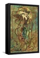 The Keeper of Secrets-Linda Ravenscroft-Framed Stretched Canvas