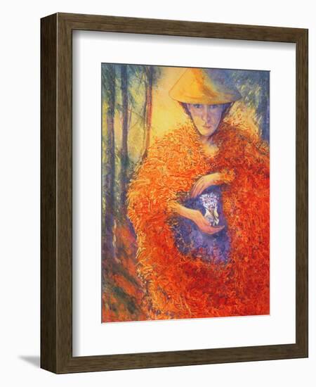 The Keeper of the Flowers, 2004-Silvia Pastore-Framed Giclee Print