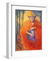 The Keeper of the Flowers, 2004-Silvia Pastore-Framed Giclee Print