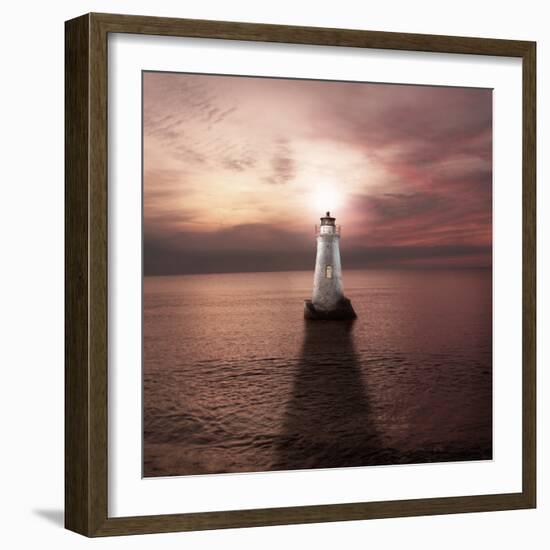 The Keeper of the Light-Luis Beltran-Framed Photographic Print