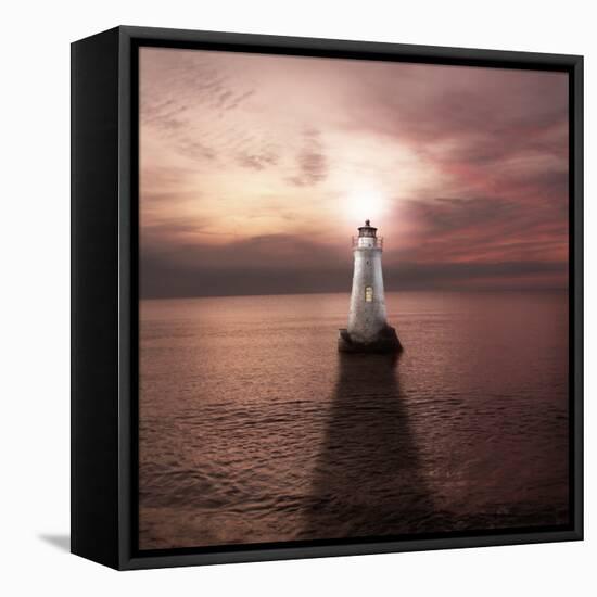 The Keeper of the Light-Luis Beltran-Framed Stretched Canvas