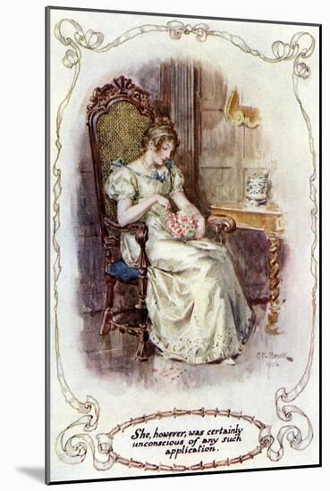 The Keeping of Christmas at Bracebridge Hall-Charles Edmund Brock-Mounted Giclee Print