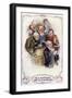 The Keeping of Christmas at Bracebridge Hall-Charles Edmund Brock-Framed Giclee Print