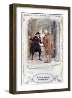 The Keeping of Christmas at Bracebridge Hall-Charles Edmund Brock-Framed Giclee Print