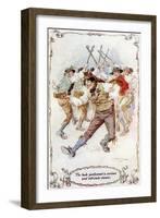 The Keeping of Christmas at Bracebridge Hall-Charles Edmund Brock-Framed Giclee Print