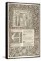 The 'Kelmscott Chaucer', Published 1896 by the Kelmscott Press-William Morris-Framed Stretched Canvas