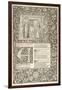 The 'Kelmscott Chaucer', Published 1896 by the Kelmscott Press-William Morris-Framed Giclee Print