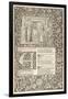 The 'Kelmscott Chaucer', Published 1896 by the Kelmscott Press-William Morris-Framed Giclee Print