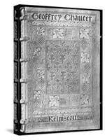 The Kelmscott Chaucer, with a Special Binding by William Morris, 1896-William Morris-Stretched Canvas