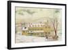 The Kendall House, Virginia, USA, C18th Century-James Preston-Framed Giclee Print