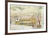 The Kendall House, Virginia, USA, C18th Century-James Preston-Framed Giclee Print