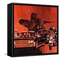 "The Kennedy Assassination," January 14, 1967-Fred Otnes-Framed Stretched Canvas