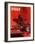 "The Kennedy Assassination," Saturday Evening Post Cover, January 14, 1967-Fred Otnes-Framed Giclee Print