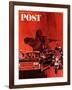 "The Kennedy Assassination," Saturday Evening Post Cover, January 14, 1967-Fred Otnes-Framed Giclee Print