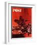 "The Kennedy Assassination," Saturday Evening Post Cover, January 14, 1967-Fred Otnes-Framed Premium Giclee Print