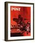 "The Kennedy Assassination," Saturday Evening Post Cover, January 14, 1967-Fred Otnes-Framed Premium Giclee Print