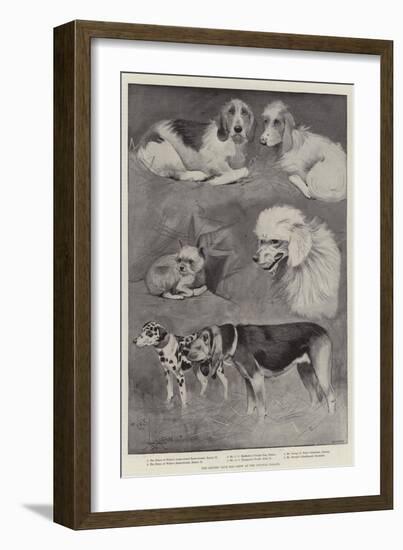 The Kennel Club Dog Show at the Crystal Palace-Cecil Aldin-Framed Giclee Print