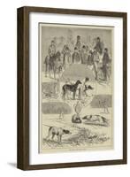 The Kennel Club Field Trials-null-Framed Giclee Print