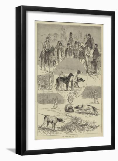 The Kennel Club Field Trials-null-Framed Giclee Print