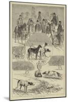 The Kennel Club Field Trials-null-Mounted Giclee Print