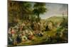 The Kermesse, circa 1635-38-Peter Paul Rubens-Mounted Giclee Print