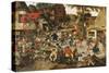 The Kermesse of St. George-Pieter Brueghel the Younger-Stretched Canvas