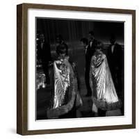 The Kessler Twins Dancing at Studio Uno-Marisa Rastellini-Framed Photographic Print