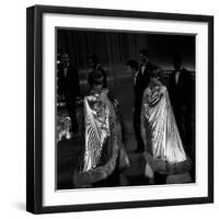 The Kessler Twins Dancing at Studio Uno-Marisa Rastellini-Framed Photographic Print