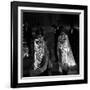 The Kessler Twins Dancing at Studio Uno-Marisa Rastellini-Framed Photographic Print