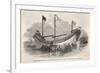 The "Key-Ing" the First Chinese Junk to Visit Europe Docked in the Thames-null-Framed Premium Giclee Print