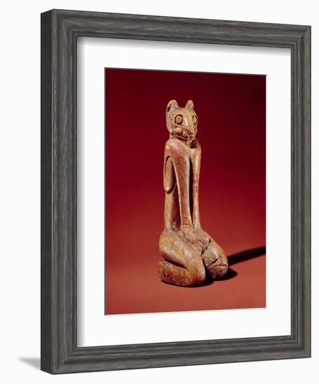 The Key Marco Cat, from Florida-American School-Framed Giclee Print