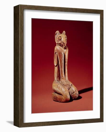 The Key Marco Cat, from Florida-American School-Framed Giclee Print