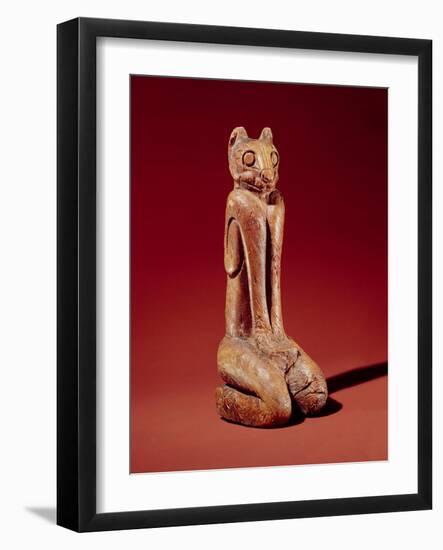 The Key Marco Cat, from Florida-American School-Framed Giclee Print