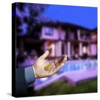 The Key to Your Dream Home-null-Stretched Canvas