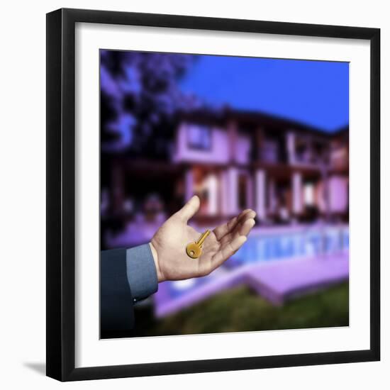 The Key to Your Dream Home-null-Framed Photographic Print