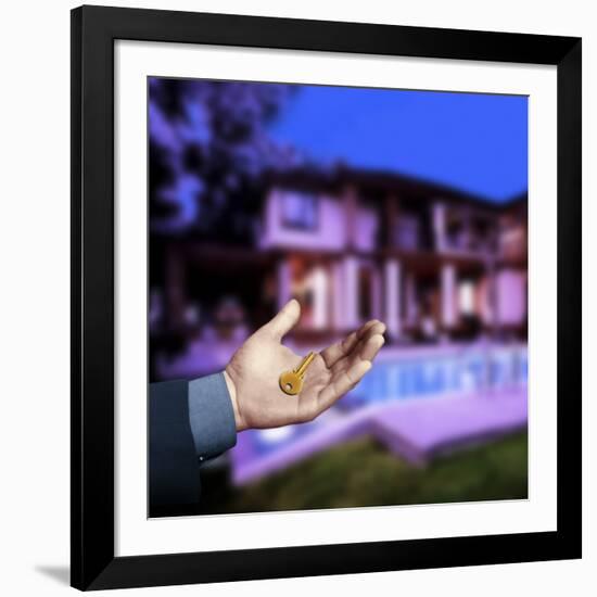 The Key to Your Dream Home-null-Framed Photographic Print