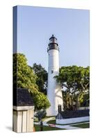 The Key West Lighthouse, Florida, Usa-Jorg Hackemann-Stretched Canvas