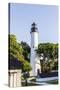 The Key West Lighthouse, Florida, Usa-Jorg Hackemann-Stretched Canvas