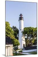 The Key West Lighthouse, Florida, Usa-Jorg Hackemann-Mounted Photographic Print