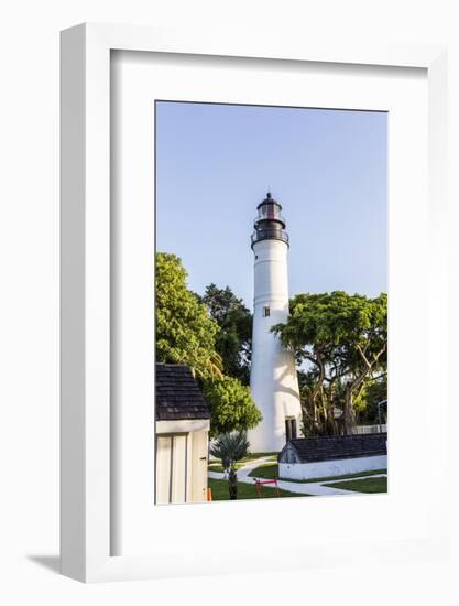 The Key West Lighthouse, Florida, Usa-Jorg Hackemann-Framed Photographic Print