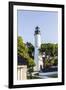 The Key West Lighthouse, Florida, Usa-Jorg Hackemann-Framed Photographic Print