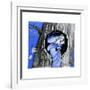 The Keyhole in the Tree Trunk - Jack & Jill-Ann Eshner-Framed Giclee Print