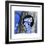 The Keyhole in the Tree Trunk - Jack & Jill-Ann Eshner-Framed Giclee Print