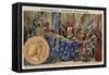 The Keys of Chateauneuf De Randon on the Coffin of Bertrand Du Guesclin, 1380-null-Framed Stretched Canvas