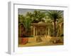 The Khabanija Fountain, Cairo, 1845-Grigory Tchernezov-Framed Giclee Print