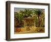 The Khabanija Fountain, Cairo, 1845-Grigory Tchernezov-Framed Giclee Print