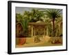 The Khabanija Fountain, Cairo, 1845-Grigory Tchernezov-Framed Giclee Print