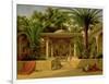 The Khabanija Fountain, Cairo, 1845-Grigory Tchernezov-Framed Giclee Print